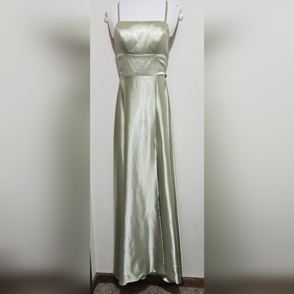 Dusty Sage Formal Dress